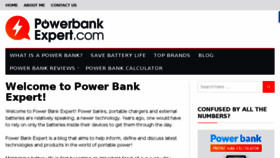 What Powerbankexpert.com website looked like in 2017 (6 years ago)