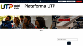 What Plataforma.utp.edu.co website looked like in 2017 (6 years ago)