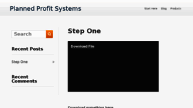 What Plannedprofitsystems.com website looked like in 2017 (6 years ago)