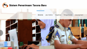 What Penerimaan.stpn.ac.id website looked like in 2017 (6 years ago)