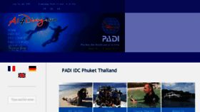 What Phuket-idc.com website looked like in 2017 (6 years ago)
