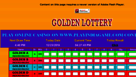 What Playgoldwin1.com website looked like in 2017 (6 years ago)