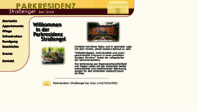 What Parkresidenz.at website looked like in 2017 (6 years ago)