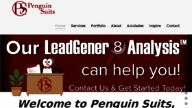 What Penguinsuitshosting.com website looked like in 2017 (6 years ago)