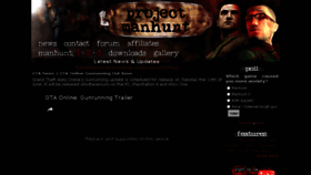 What Projectmanhunt.com website looked like in 2017 (6 years ago)