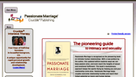 What Passionatemarriage.com website looked like in 2017 (6 years ago)