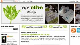 What Paperolive.com website looked like in 2017 (6 years ago)