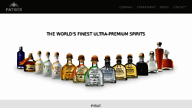 What Patronspirits.com website looked like in 2017 (6 years ago)