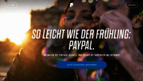 What Paypal.ch website looked like in 2017 (6 years ago)