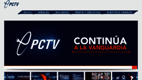 What Pctv.com.mx website looked like in 2017 (6 years ago)