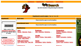 What Pepesearch.com website looked like in 2017 (6 years ago)