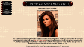 What Peytonlist.net website looked like in 2017 (6 years ago)