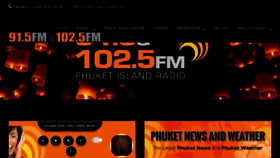 What Phuketfmradio.com website looked like in 2017 (6 years ago)