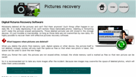 What Picrecovery.com website looked like in 2017 (6 years ago)