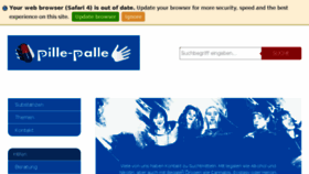 What Pille-palle.net website looked like in 2017 (6 years ago)