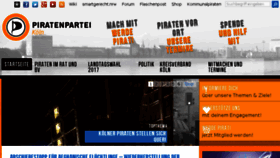 What Piratenpartei-koeln.de website looked like in 2017 (6 years ago)