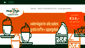 What Pitch-putt.nl website looked like in 2017 (6 years ago)