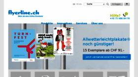 What Plakatdruck.ch website looked like in 2017 (6 years ago)