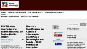 What Planetauniversitario.com website looked like in 2017 (6 years ago)