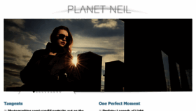 What Planetneil.com website looked like in 2017 (6 years ago)