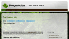 What Ploegerdebilt.nl website looked like in 2017 (6 years ago)