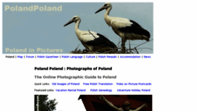 What Polandpoland.com website looked like in 2017 (6 years ago)