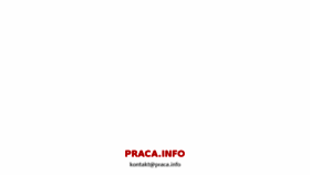 What Praca.info website looked like in 2017 (6 years ago)