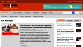 What Psicologia.com.pt website looked like in 2017 (6 years ago)
