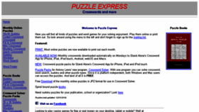 What Puzzlexpress.com website looked like in 2017 (6 years ago)