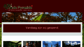 What Pyramidevanausterlitz.nl website looked like in 2017 (8 years ago)