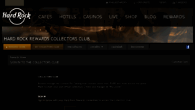 What Pinclub.hardrock.com website looked like in 2017 (6 years ago)