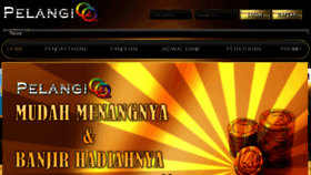 What Pelangiqq.com website looked like in 2017 (8 years ago)