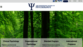 What Psychology.edu website looked like in 2017 (6 years ago)