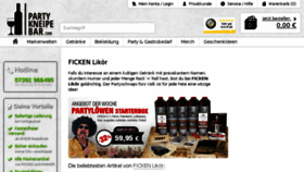 What Party-kneipe-bar.com website looked like in 2017 (6 years ago)