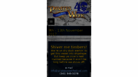 What Piratesweekfestival.com website looked like in 2017 (6 years ago)