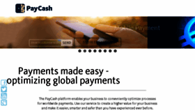 What Paycash.eu website looked like in 2017 (6 years ago)