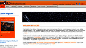 What Pages-igbp.org website looked like in 2017 (8 years ago)