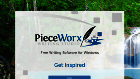 What Pieceworx.com website looked like in 2017 (8 years ago)