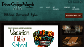 What Pgwinyah.com website looked like in 2017 (6 years ago)