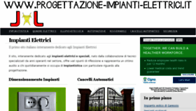 What Progettazione-impianti-elettrici.it website looked like in 2017 (6 years ago)