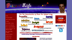 What Pointoflife.com website looked like in 2017 (6 years ago)