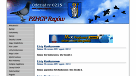 What Pzhgp-rzgow.mojegolebie.pl website looked like in 2017 (6 years ago)