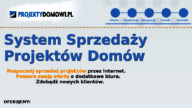 What Projektydomow1.pl website looked like in 2017 (6 years ago)