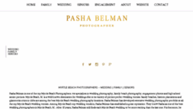 What Pashabelmanphotography.com website looked like in 2017 (6 years ago)