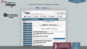 What Preparer-son-mariage.fr website looked like in 2017 (6 years ago)