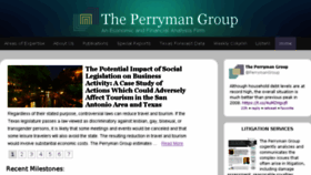 What Perrymangroup.com website looked like in 2017 (6 years ago)