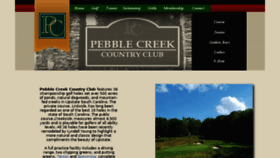 What Pebblecreek-club.com website looked like in 2017 (6 years ago)