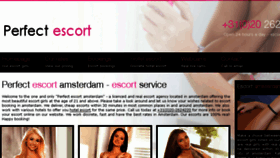 What Perfectescortamsterdam.com website looked like in 2017 (6 years ago)