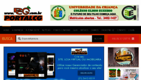 What Portalcg.com.br website looked like in 2017 (6 years ago)