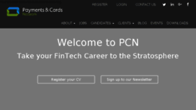 What Paymentsandcardsnetwork.com website looked like in 2017 (6 years ago)
